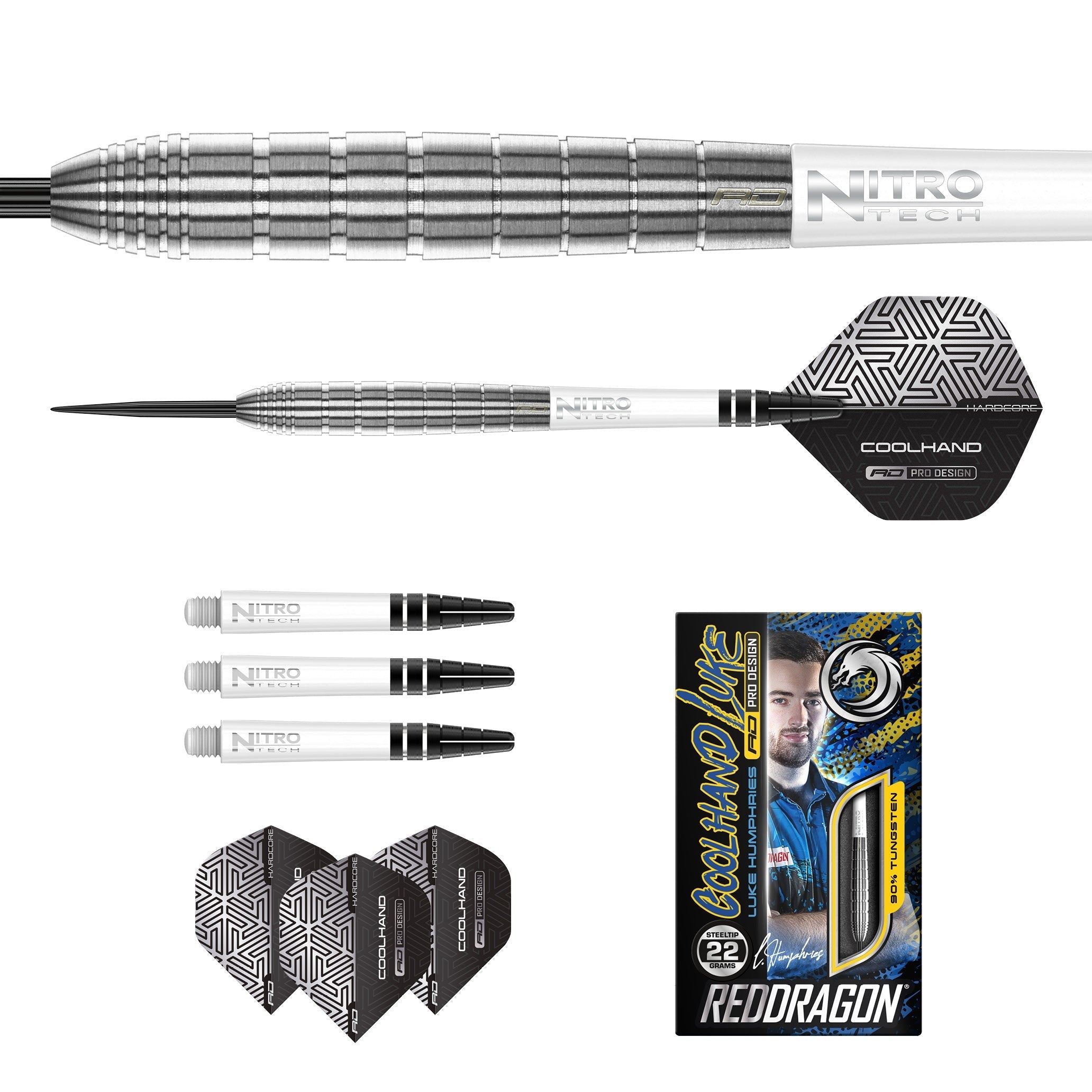 Luke Humphries TX1 Darts | Red Dragon Darts – Winmau