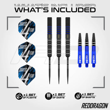 David Williams V1 90% Tungsten Steel Tip Darts