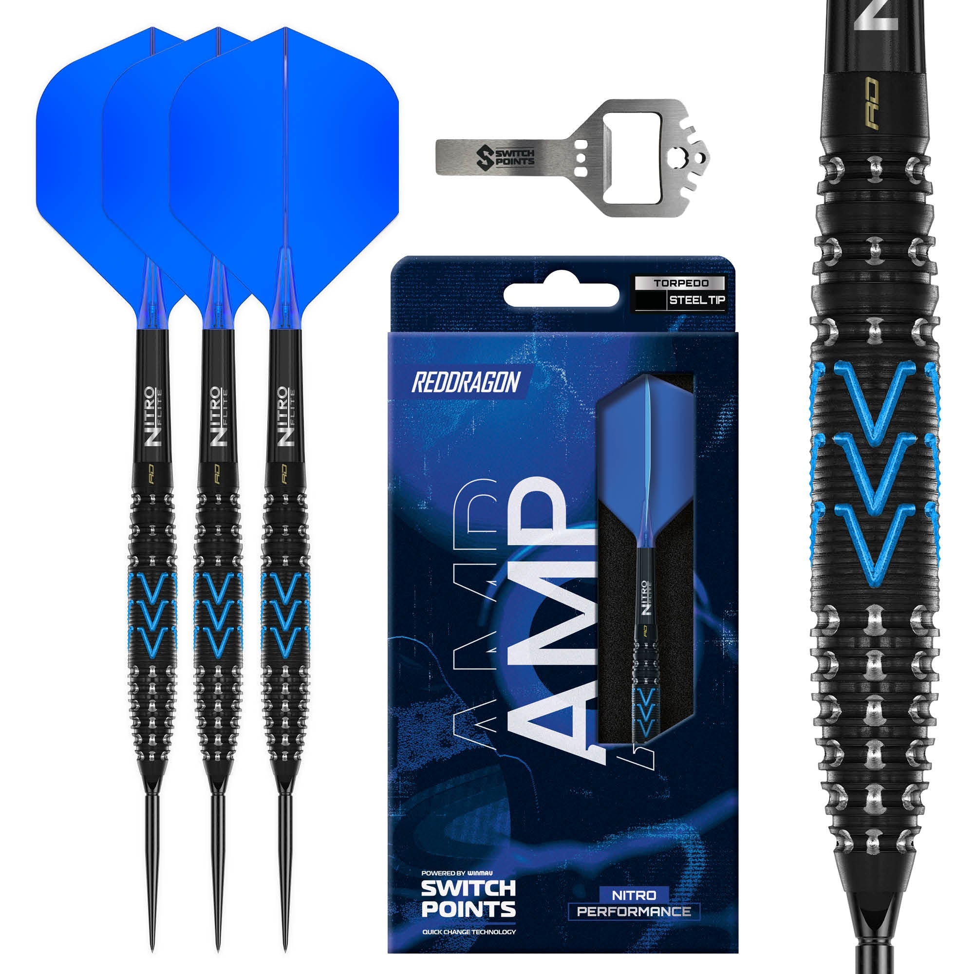 Amp 90% Switch Point Darts | Torpedo
