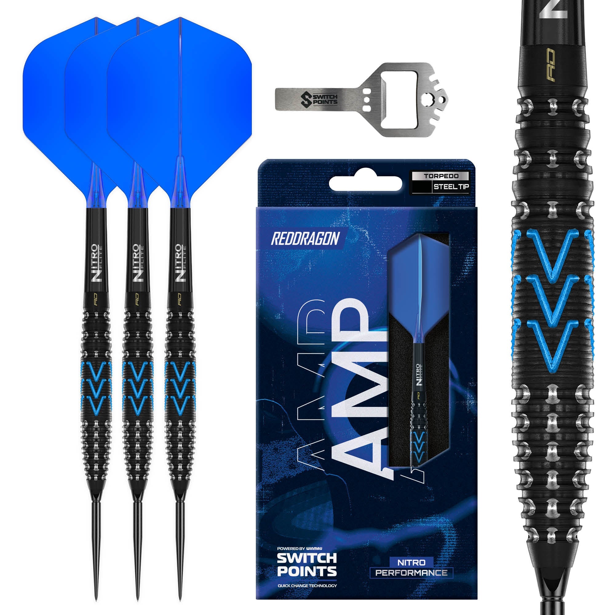 Amp 90% Switch Point Darts | Torpedo