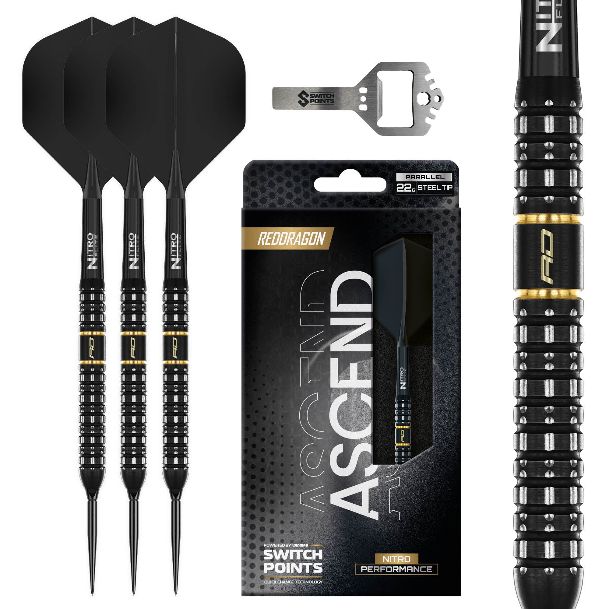 Ascend 90% Switch Point Darts | Parallel