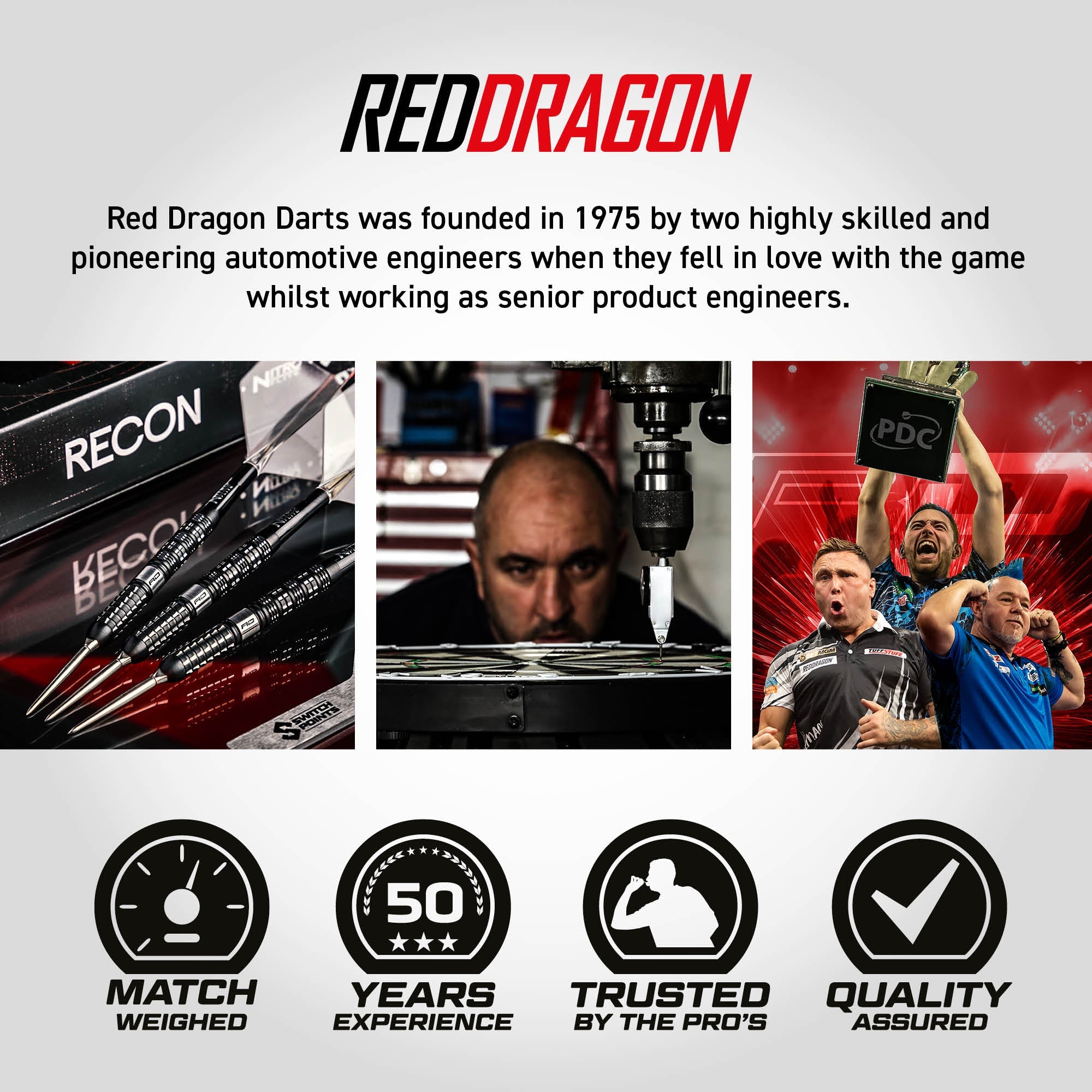 Recon 90% Switch Point Darts - Parallel