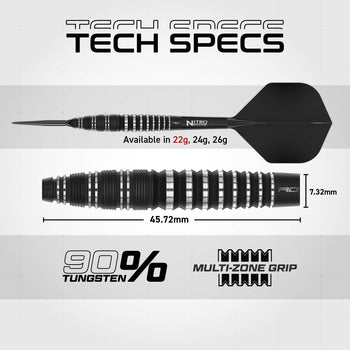 Sable 03 90% Switch Point Darts | Bomb