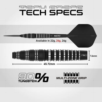 Sable 03 90% Switch Point Darts | Bomb