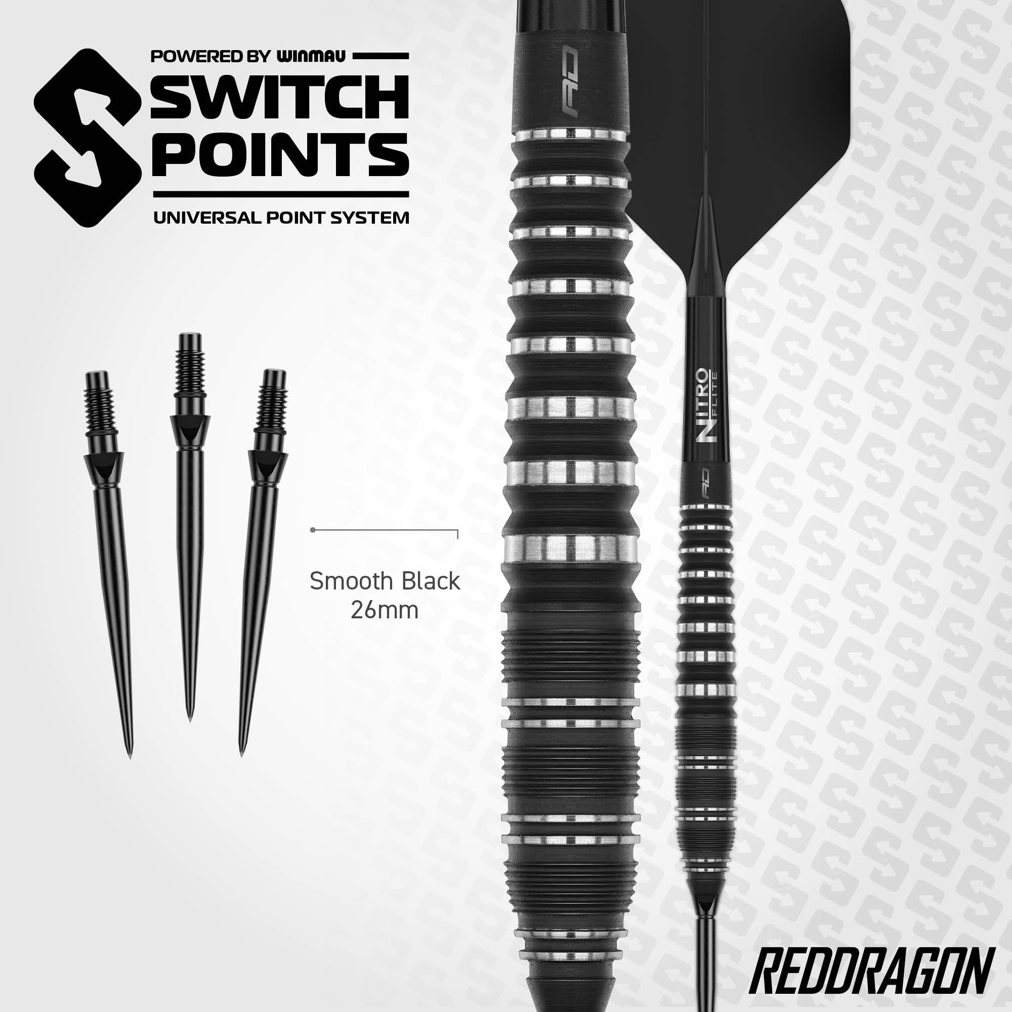Sable 02 90% Switch Point Darts | Torpedo