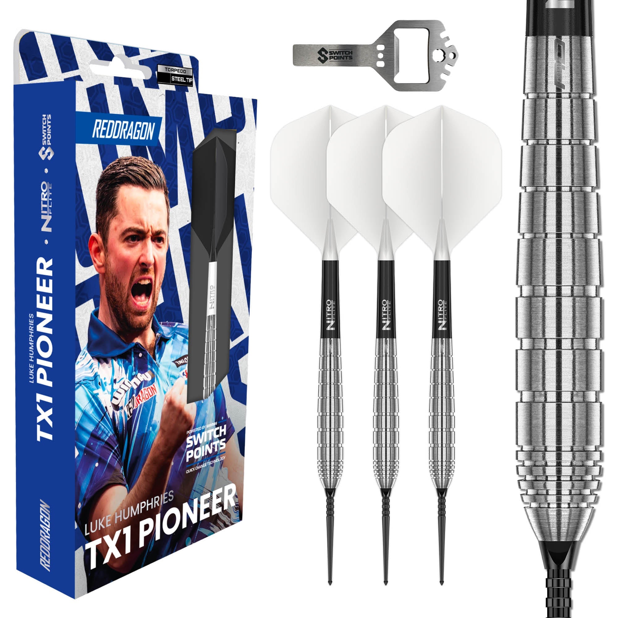 Luke Humphries TX1 90% Tungsten Switch Point Darts