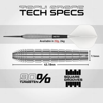 Luke Humphries TX1 90% Tungsten Switch Point Darts