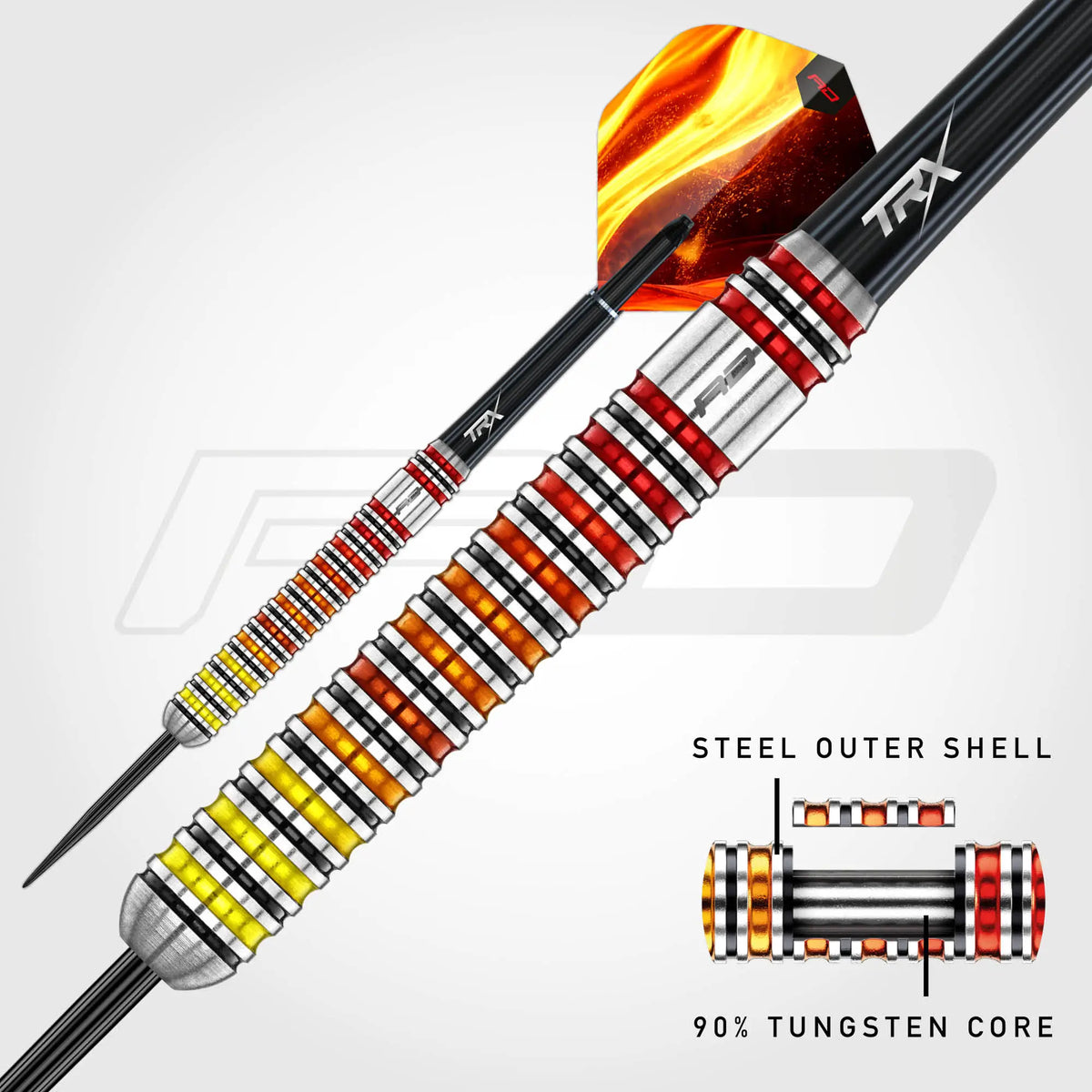 Furnace 90% Tungsten Core Steel Tip Darts – Winmau Furnace 90% Tungsten Core Steel Tip Darts – Winmau