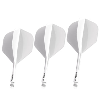 Fusion #2 Integrated Flight & Shaft - White