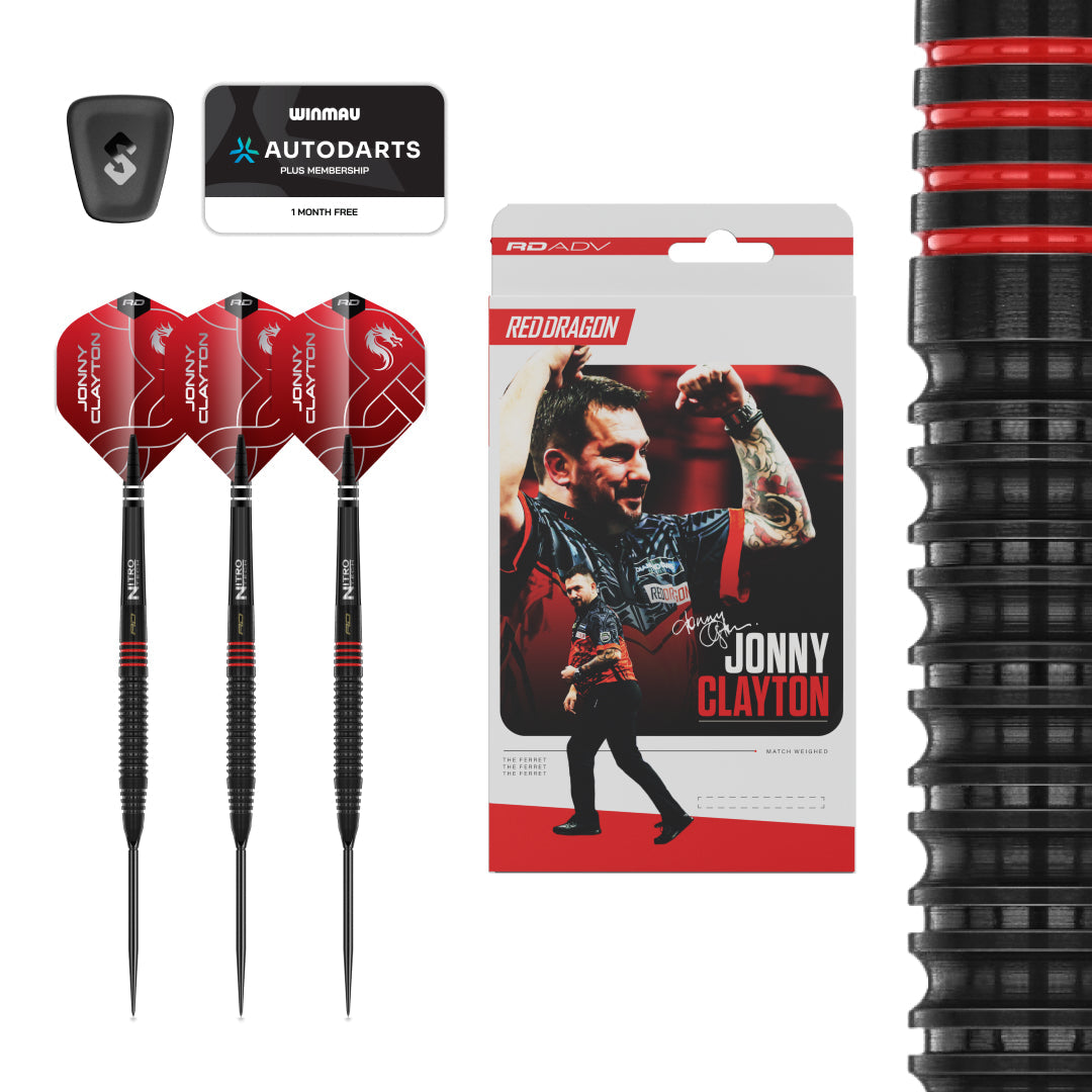 Jonny Clayton RD-ADV 90% Switch Point Darts – Winmau