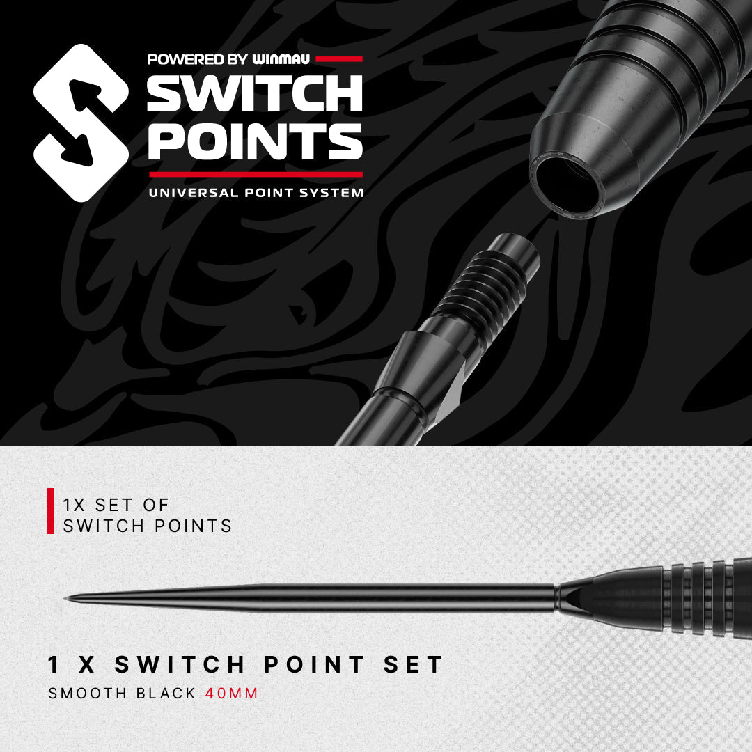 Jonny Clayton RD-ADV 90% Switch Point Darts – Winmau