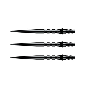Winmau Switch Points  - Grooved Black