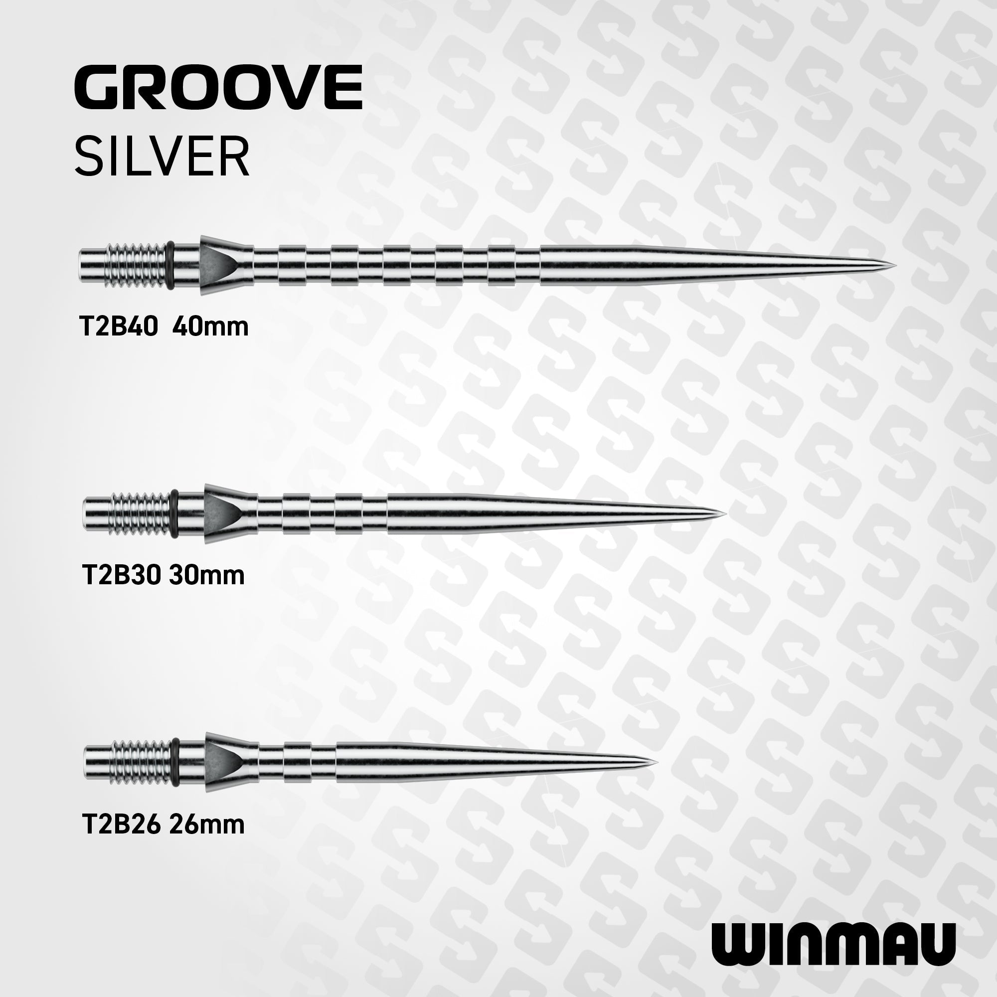Switch Points  - Grooved Silver