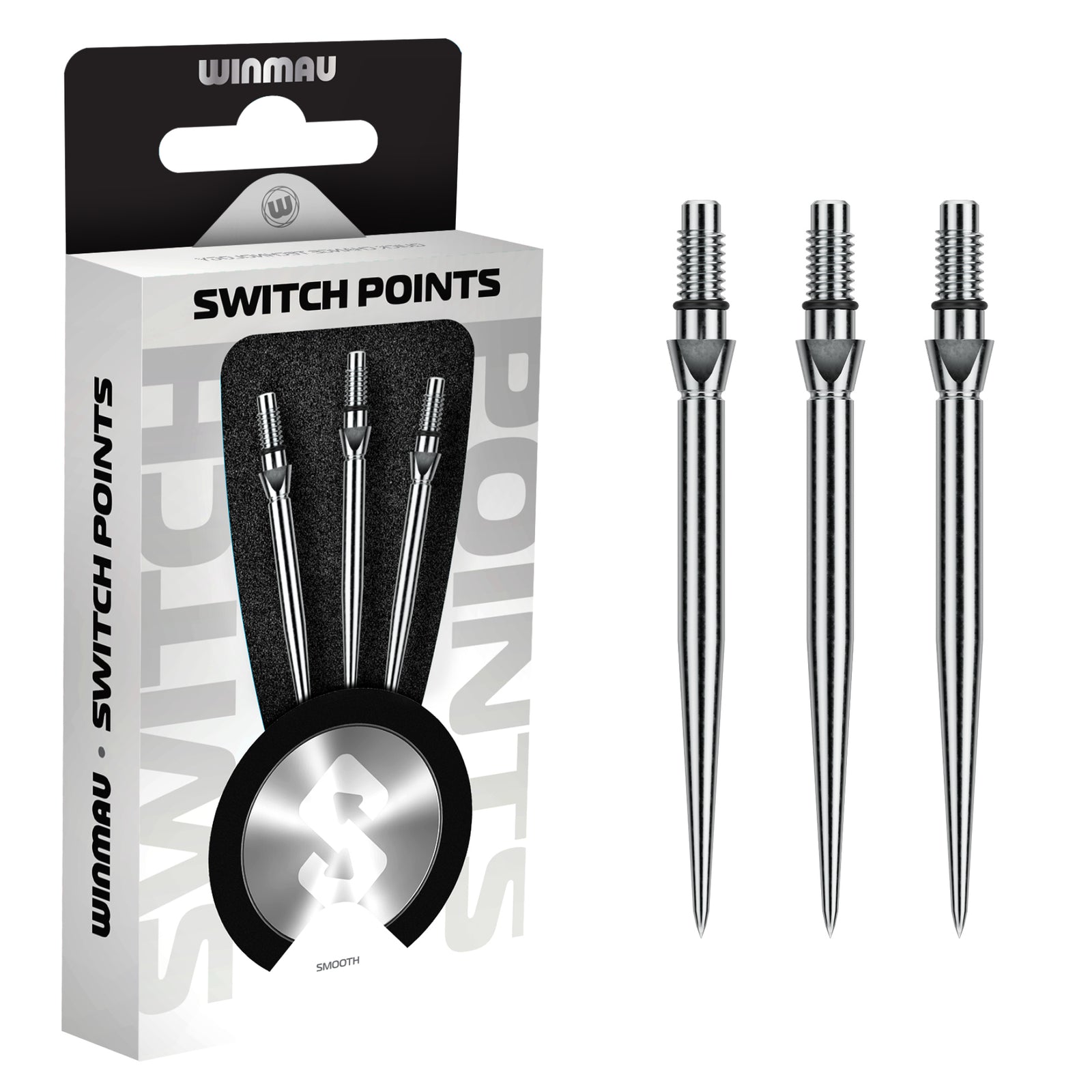 Switch Points  - Smooth Silver