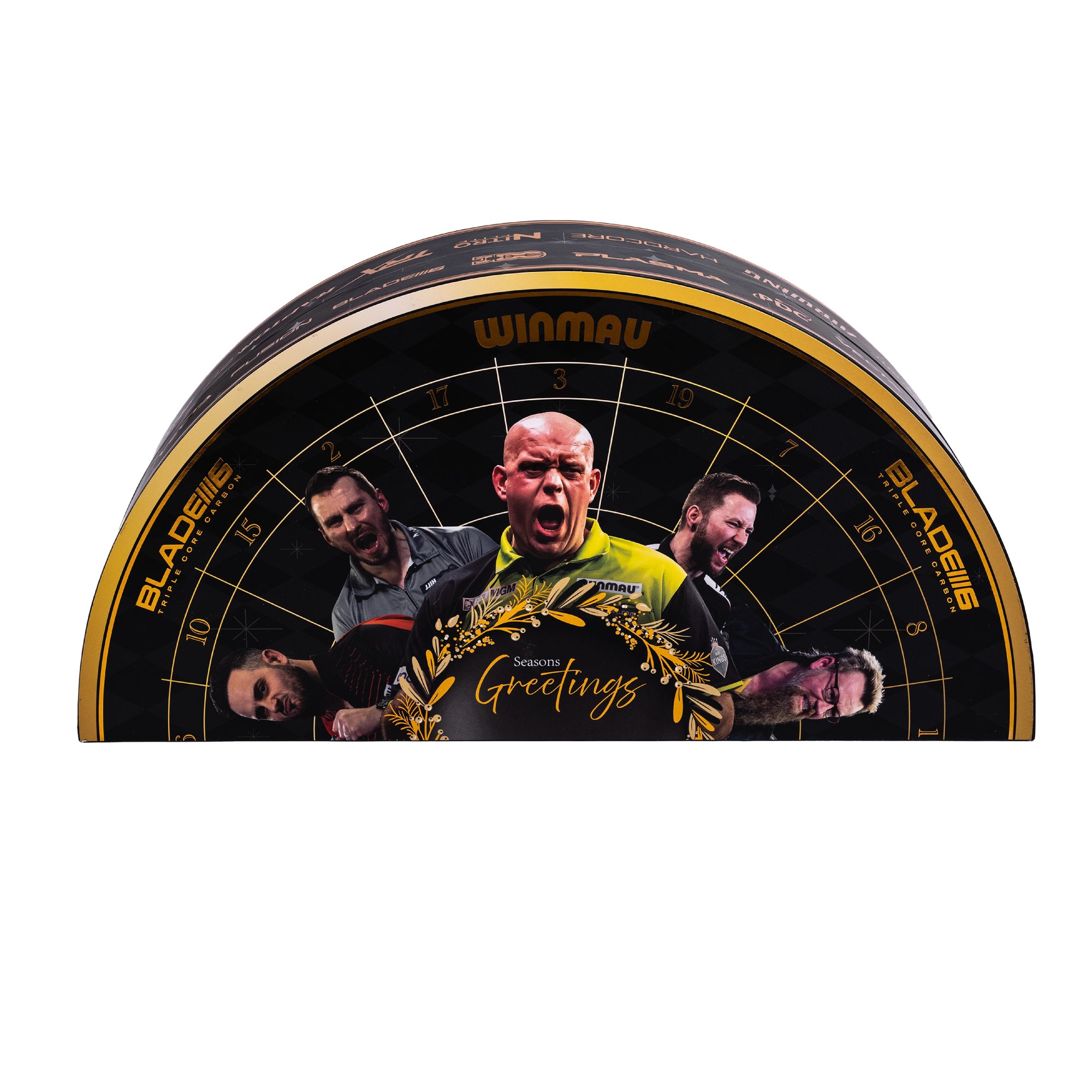 Black Dual-Branded Red Dragon x Winmau Advent Calendar