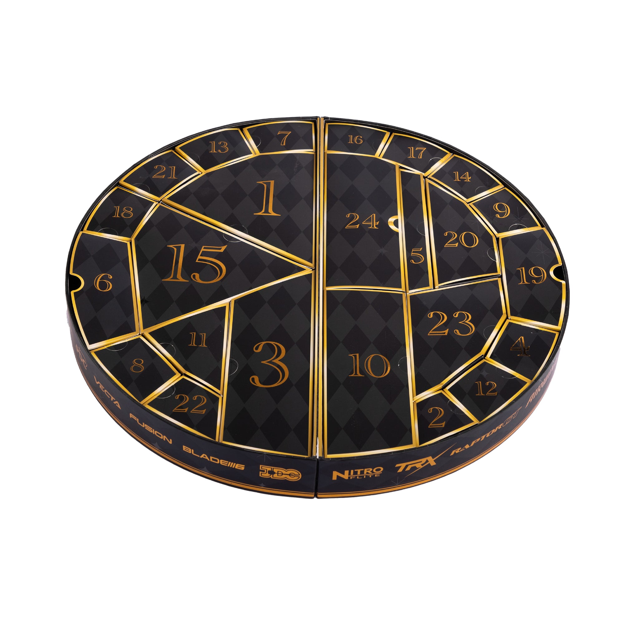 Black Dual-Branded Red Dragon x Winmau Advent Calendar