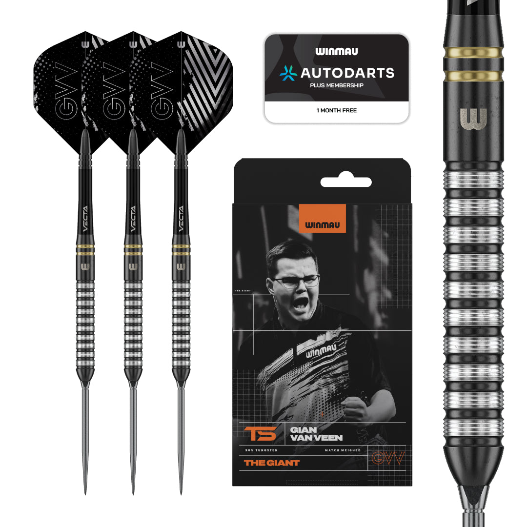 Winmau Gian van Veen TS 90% Switch Point Darts