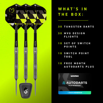 Michael van Gerwen TS 90% Switch Point Darts
