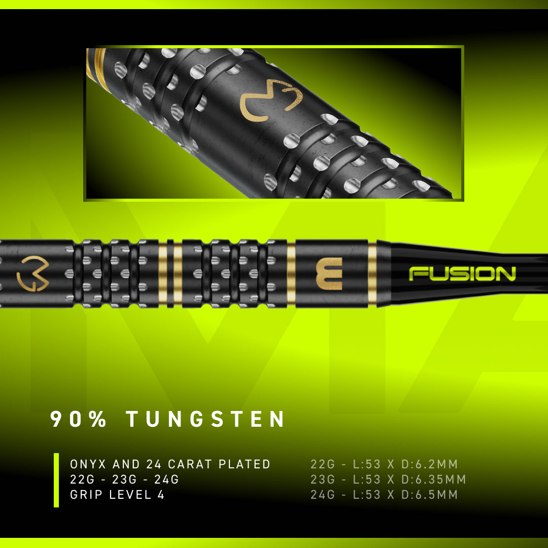 Winmau Michael van Gerwen W-Max 90% Tungsten Steel Tip Darts