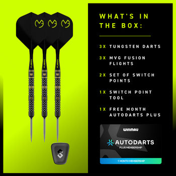 Michael van Gerwen W-Max 90% Switch Point Darts