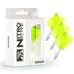 Nitro Flite -  Integrated Flight and Shaft White & Yellow