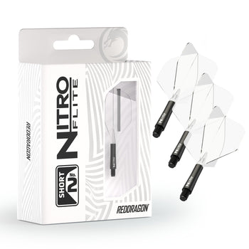 Nitro Flite -  Integrated Flight and Shaft Black & Clear