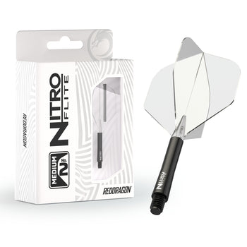 Nitro Flite -  Integrated Flight and Shaft Black & Clear